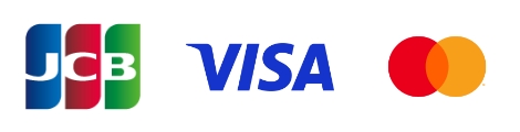 JCB、VISA、MasterCard