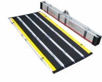 屋外携帯用スロープ・渡し板 デクパック シニア120cm 対応段差高さ：約10～30cm