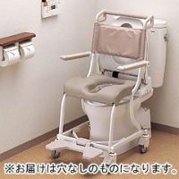未使用品】TOTO 水まわり用車椅子(コモードバケツ付き