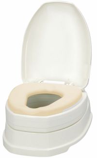 安寿 簡易洋式便座 サニタリーエースOD両用式(ソフト便座補高5cm) 段差のある和式トイレ用
