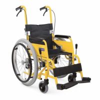 【非課税】子供用車椅子(自走用) KAC-NB32 脚部標準 介助ブレーキ付