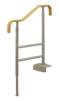 スチール製　屋内用　手すり 安寿 玄関手すり 上がりかまち用手すりS-650L | 快適空間スクリオ