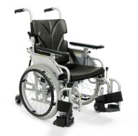 【非課税】室内用六輪車椅子こまわりくん超々低床タイプKAK18-40B-LO