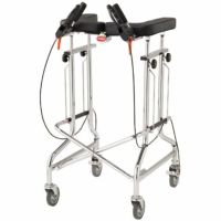 【非課税】アルコー1S-X型 折りたたみ歩行器 ブレーキレバー付き