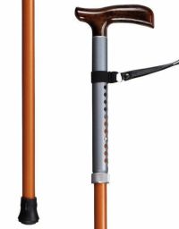 かるケイン日本古色ツートンタイプ 伸縮杖 超軽量！ Sサイズ 長さ65～75cm 身長約120～140cm