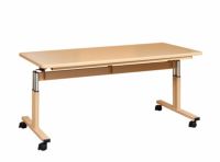 福祉施設用昇降式テーブルTRシリーズ角型160×75 TR-1675