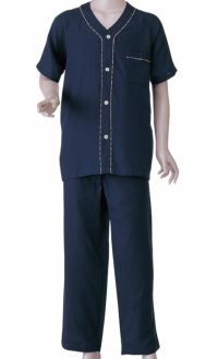 紳士用楽らくガーゼパジャマ 半袖 No800 春夏用