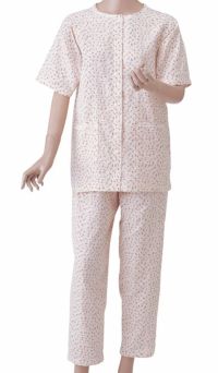 婦人用楽らくガーゼパジャマ 半袖 No900 春夏用