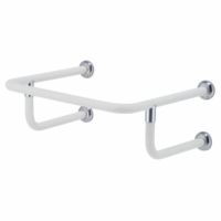 補助手すり D型丸棒手すり 洗面器用 No864