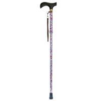ウェルファン 夢ライフステッキ 柄折りたたみ伸縮杖 長さ73～83cm 身長約140～160cm