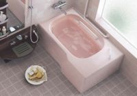 TOTO 高齢者障害者配慮・いたわり浴槽 二方半エプロン付き左勝手 1400サイズ PYS1412L