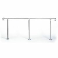 屋外用手すり アプローチ手すり ベースプレート式 AP-21B 2000