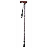 テイコブ折りたたみ式伸縮クッションステッキ EOS11 長さ75.5～87.5cm 身長約140～170cm