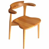 腰にやさしいイス　Awaza（アワザ）2 Itaza（板座）ナラ材025-N ダイニングチェア