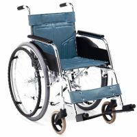 車椅子 tptpshinya 自走用車椅子NA－466A（前座高46cm)背折れ・肘固定