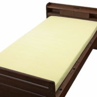 ウェルファン 綿混パイルボックス型 防水シーツ ボックスタイプ 幅90×長さ195×高さ23cm