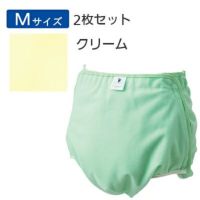 おむつカバー フリーカバー 布おむつ対応 2枚セット Mサイズ(403903)