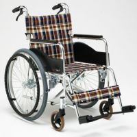 【非課税】アルミ製スタンダード車椅子 自走用低床タイプ AR-211B