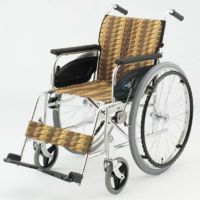 【非課税】自走用車椅子 Aタイプ NA-467A 背折れ 前座高46cm