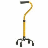 【非課税】スワン型クォードケイン スモールベース 小：長さ535～635mm