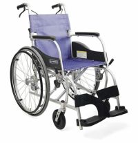 【非課税】ふわりすシリーズ　KF22-40SB 軽量自走用車椅子