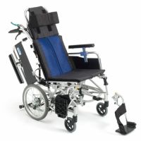 【非課税】ティルト＆リクライニング車椅子 介助用 BAL-12 足踏み連動式駐車ブレーキ 施設・病院
