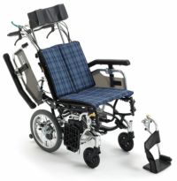 【非課税】介助用ティルト&リクライニング車椅子Skit(スキット)SKT-8 コンパクト