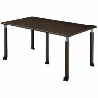 介護・福祉施設向けテーブル 5本脚上下昇降式 UFT-5T1890C 長方形 1800×900