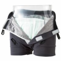 紳士ソ・フィット オープンスタイルパンツ 紙パット専用ホルダー布パンツ 2枚セット38030