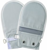 フドーてぶくろ No.3 手のひら側に保護パッド入り Mサイズ 1双（2枚入り） 介護ミトン（手袋）