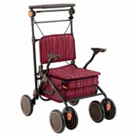 カゴノアL SLT08 幸和製作所 買い物カゴ乗せ機能シルバーカースタンダード レッド
