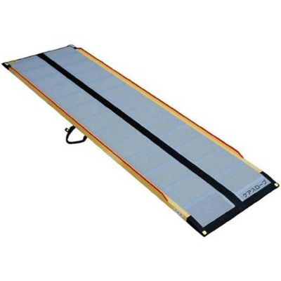 ケアスロープ 長さ240cm エッジ付き段差解消屋外用スロープ