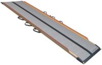 ケアスロープ 長さ285cm エッジ付き段差解消屋外用スロープ・渡し板CS-285C 対応段差高さ：約24～73cm