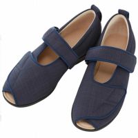 あゆみケアシューズ オープンマジック3 足囲3E 4L・5Lサイズ 室内用介護靴 両足販売