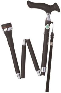 かるがもロータリー 伸縮折りたたみ杖　長さ73～83cm　対応身長140～160cm