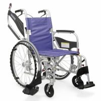 【非課税】カワムラサイクル 軽量 自走用車椅子 ふわりす＋(プラス)　KFP22-40SB