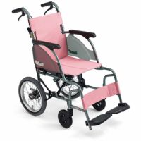 【非課税】超軽量 耐荷重100kg車椅子 カルッタ スタンダード介助用 CRT-2