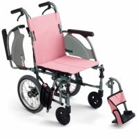 【非課税】超軽量 耐荷重100kg車椅子 カルッタ ウィング・スイングアウト介助用 CRT-4