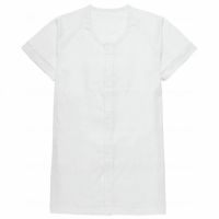 らくらく前開きワンタッチ肌着（7505）2枚セット 紳士半袖ホワイト