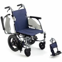 【非課税】超軽量 車椅子 カルティマ ワンハンドブレーキ  ウィング・スイングアウト低床介助用 CRT-8Lo