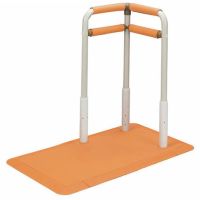 ふくよく 床置式手すり水回りにもってこい 90-L 水周りに使える置くだけ手すり