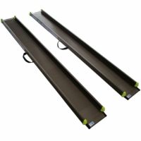 段差解消 軽々スロープ 2本1組 SS200 長さ200cm