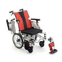 非課税】軽量簡単モジュール介助型車椅子 MEF-16 スタンダード | 快適