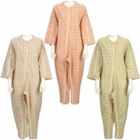 ソフトケアねまき スリーシーズン 上下続き服（介護つなぎパジャマ）