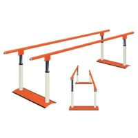 子ども用歩行訓練平行棒 小児パラレルDX TB-1194-01 高さ43～53cm