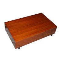 ウットリー木製玄関踏み台 京風なぐり天板 1段 オーダーメイド踏み台