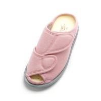 あゆみケアシューズ あゆみオープンフィット　ピンクＭ～ＬＬ 屋内用介護靴 片足販売