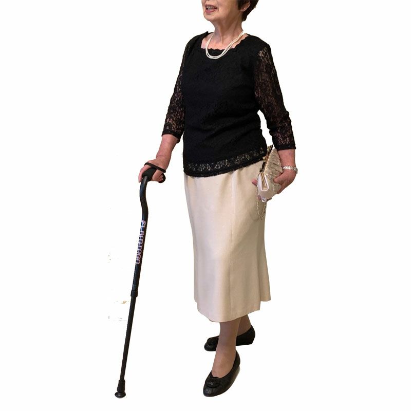 フラミンゴＮ 超軽量伸縮杖　長さ77.0～91.2cm　対応身長146～176cm