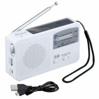 6WAYマルチレスキューラジオ 電源供給可能な万能マルチラジオ
