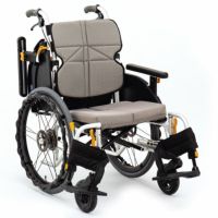 【非課税】自走用車椅子 ネクストコアミニモHB  NEXT-50B HB 低床モジュールタイプノーパンクタイヤ仕様